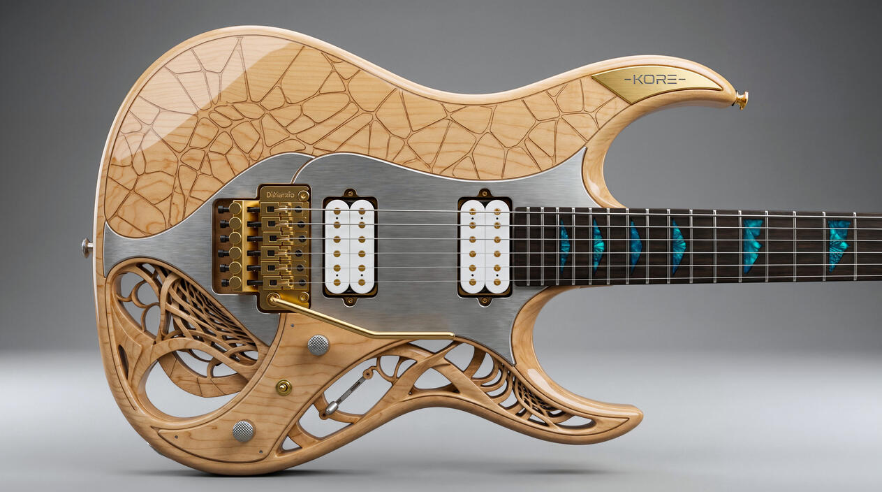 " K - Maple Curves " - Ornamental Body Cutouts -