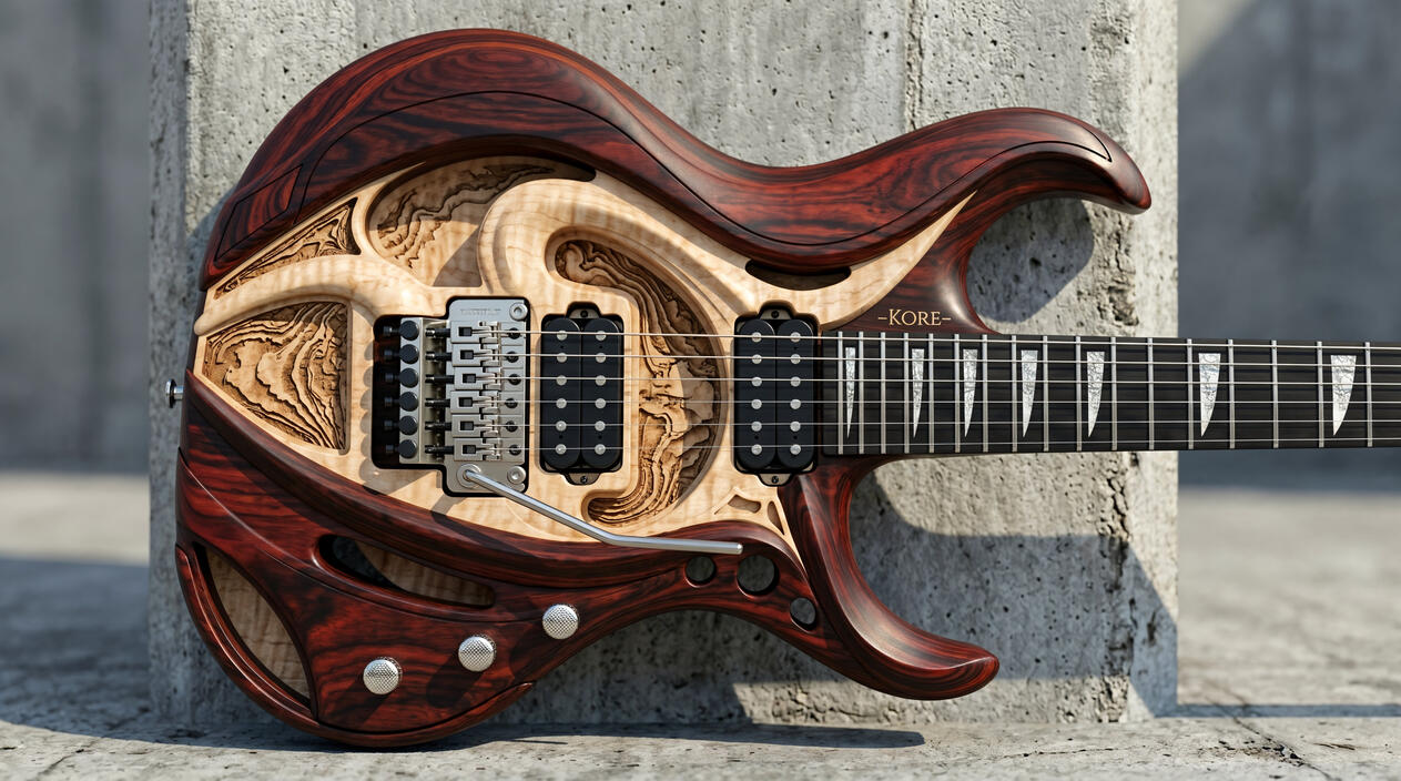 " K - Wood Valley " - Fine carved Wood Types -