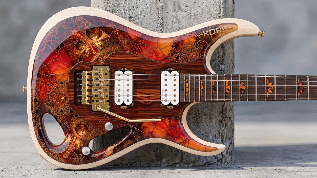 " K - Red Fractal " - Fractal Illumination -