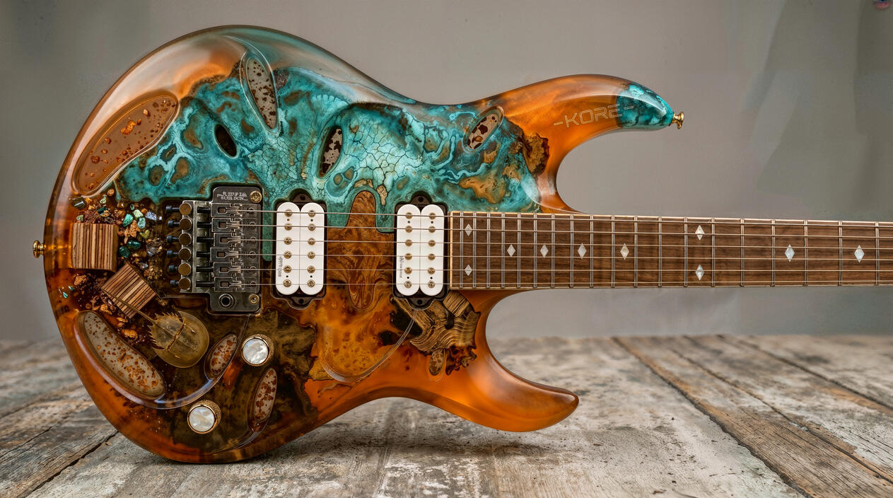 " K - Verdigris " Resin Kore