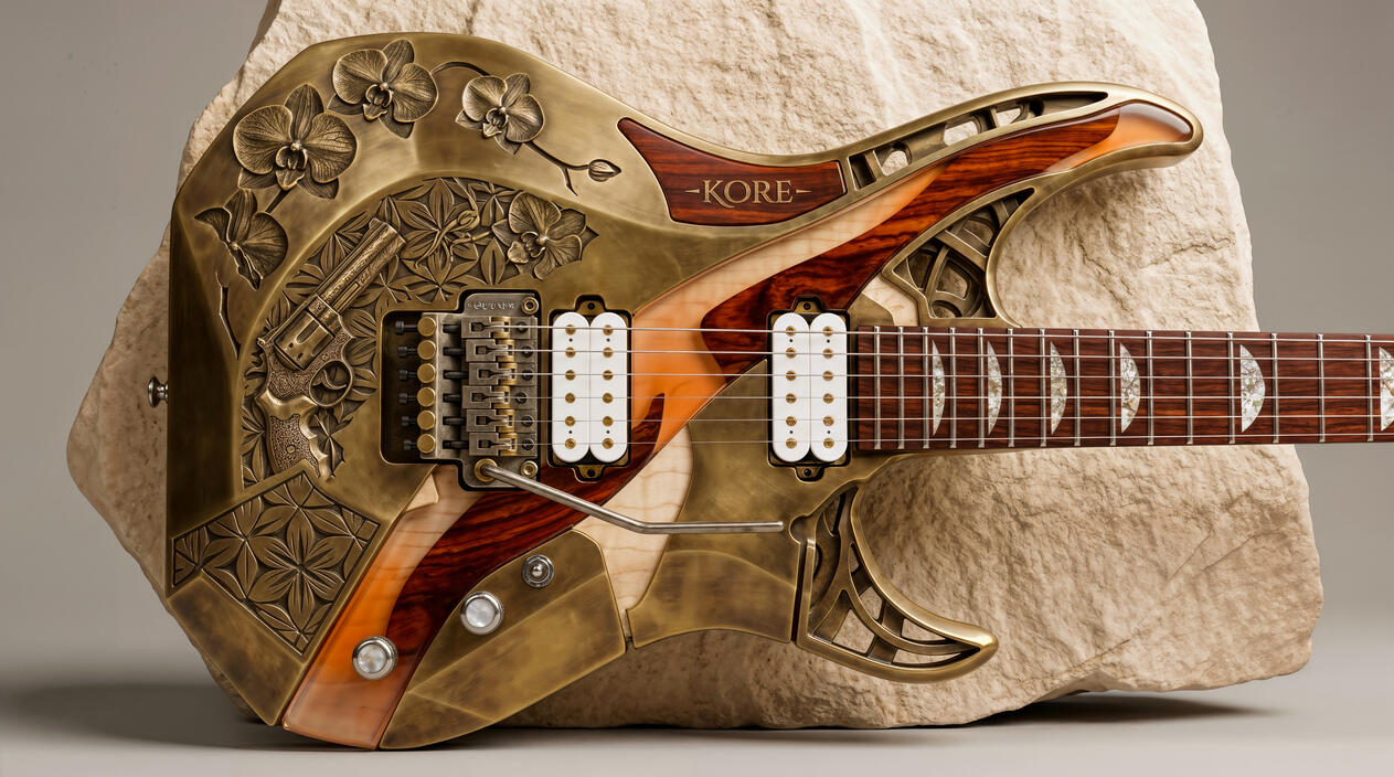 " K - Gunner " - guns and Orchids -