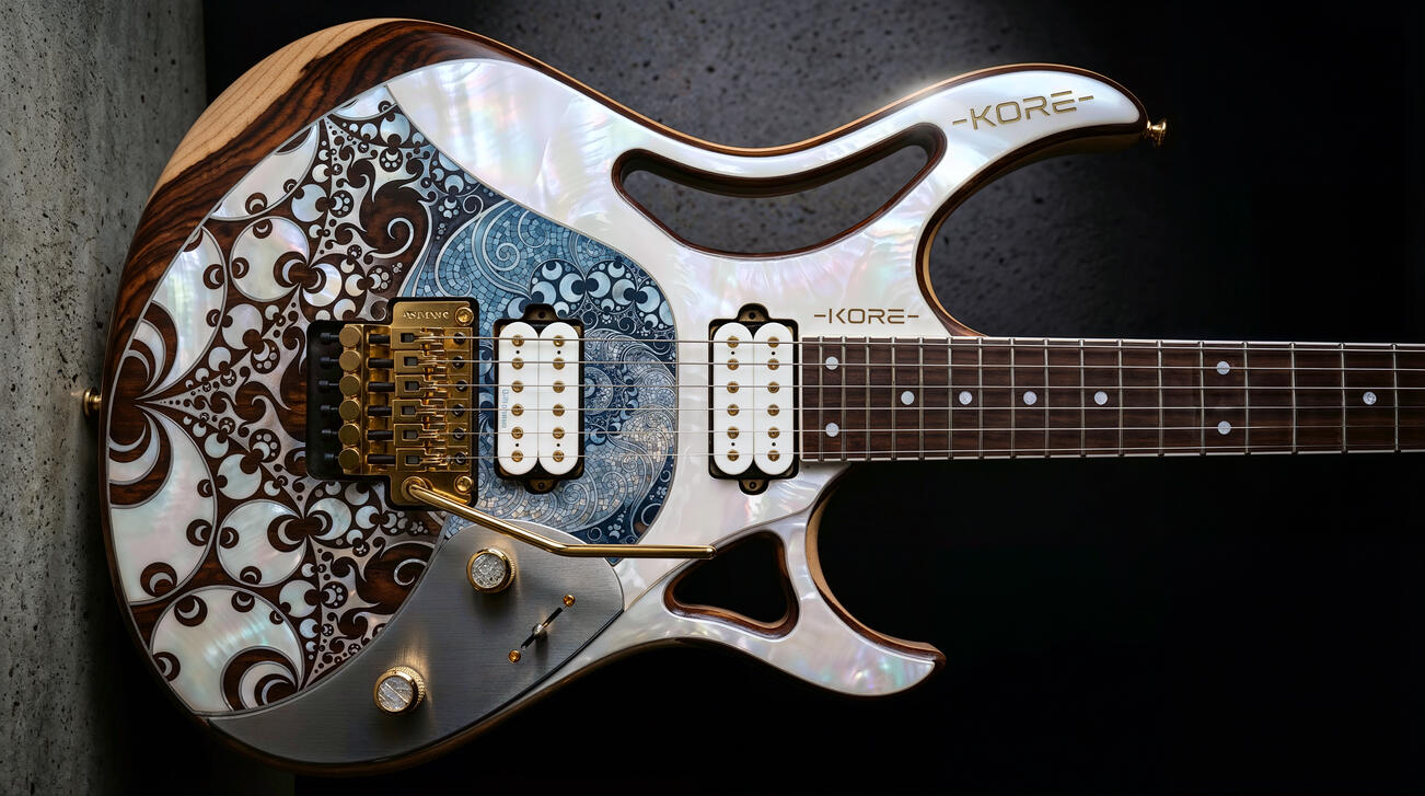 " X - Fractal Wedding " - Fractal Pearlescent Wedding -