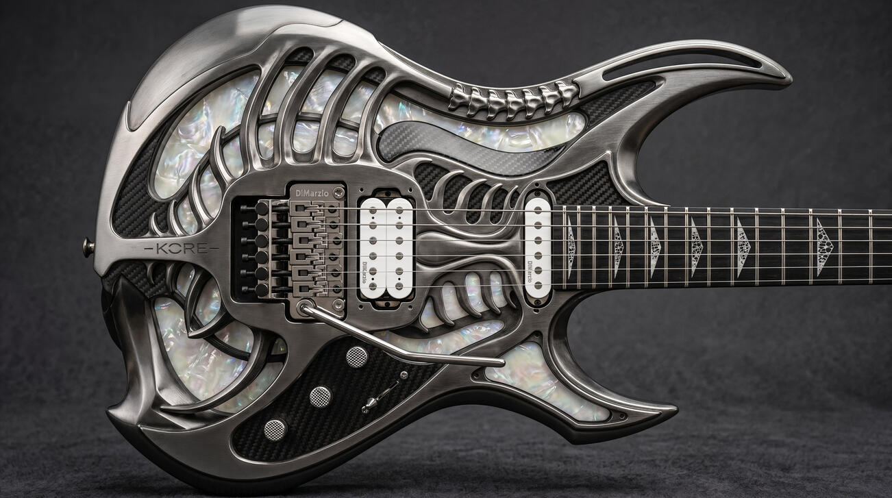 " X - Xeno Spire " - Piercing The Darkness in Brushed Metal -